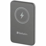 Verbatim Powerbank indukcyjny `n` Go 15W5000mAh Wireless Magnetic szary/grey 32244